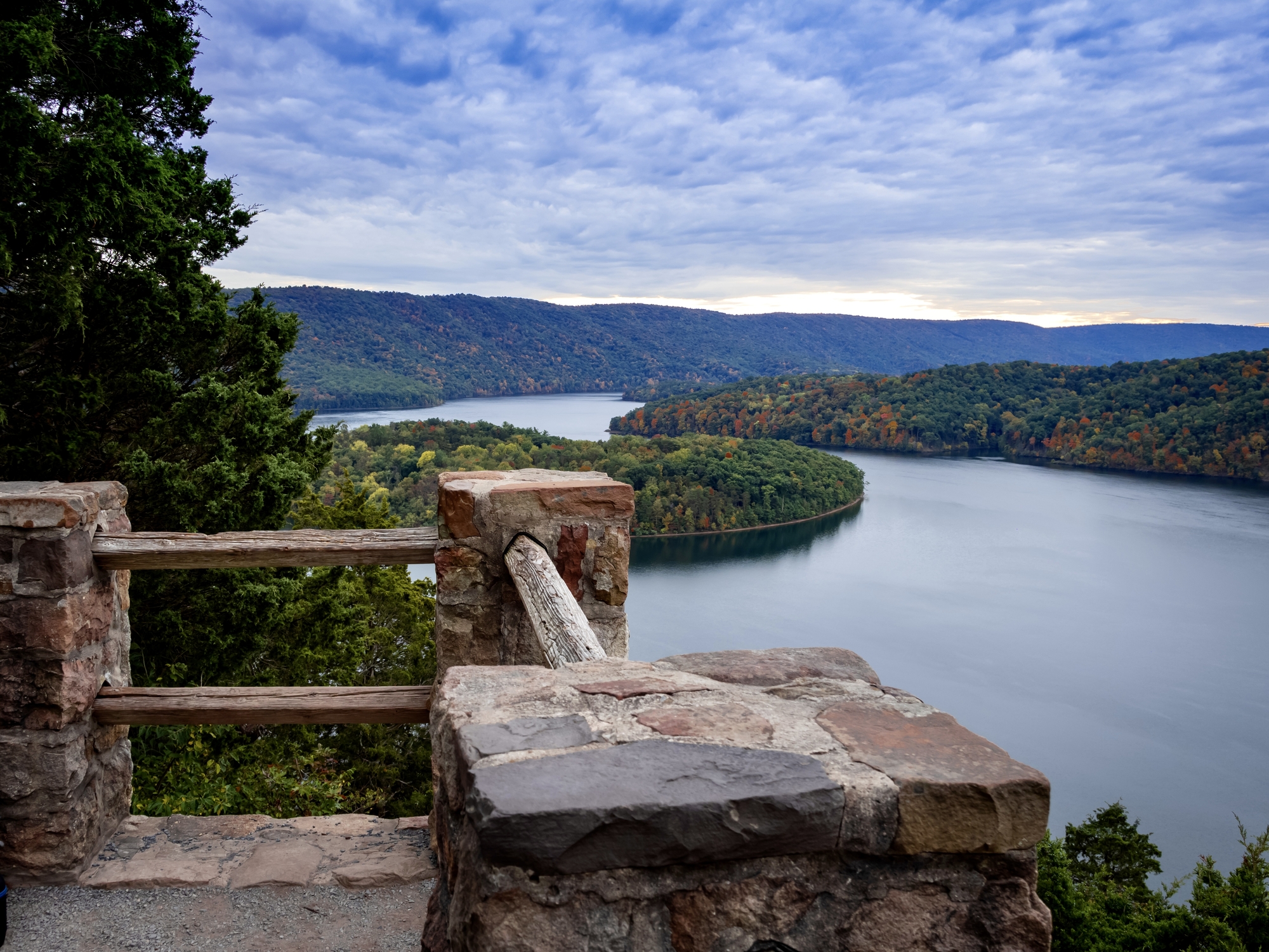 Raystown Lake from Hawn’s Overlook near Altoona