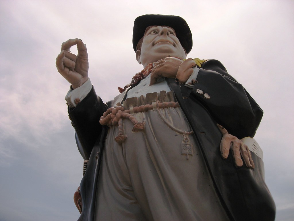 Hobo Joe statue in Buckeye, Arizona