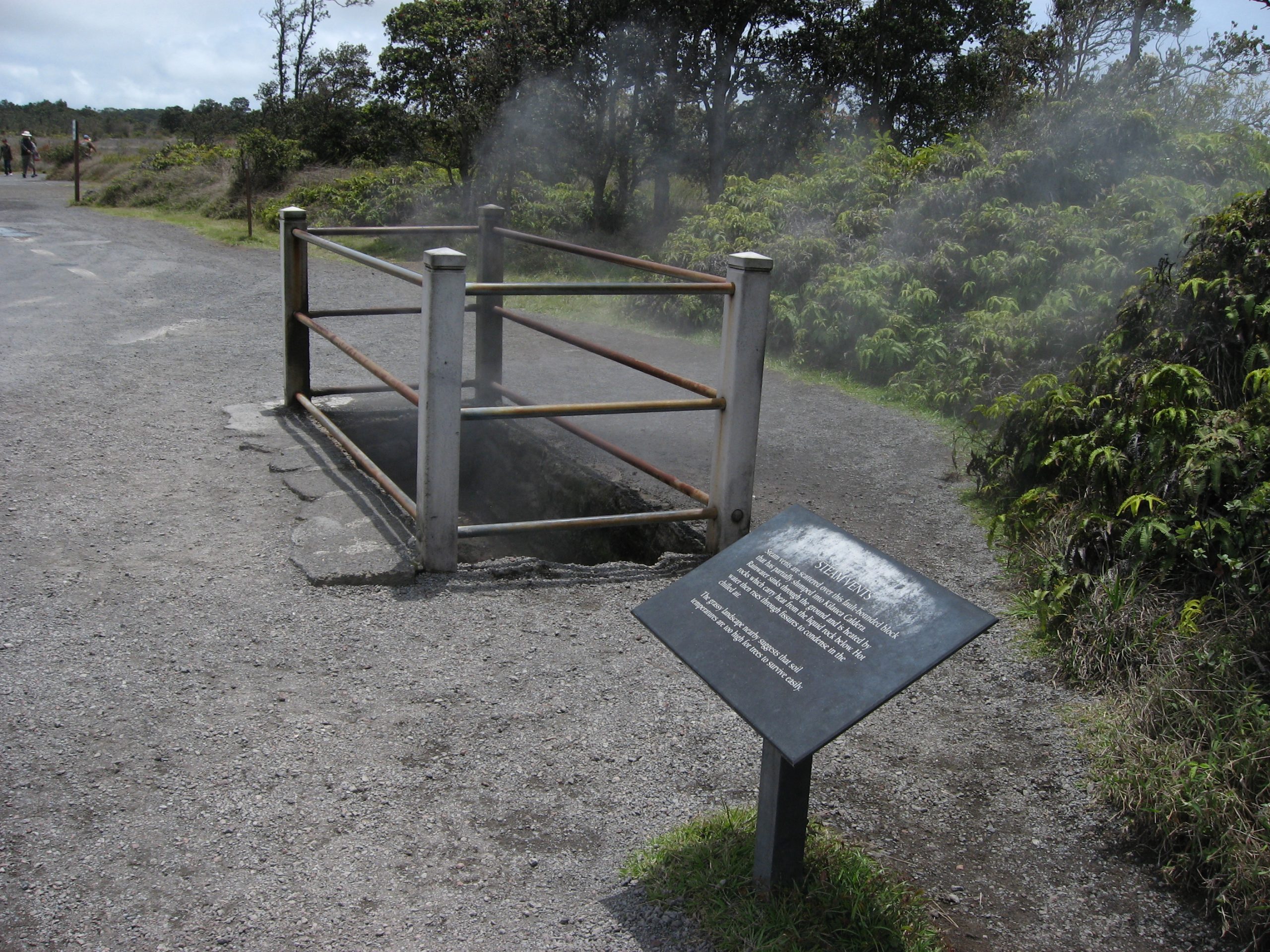 Volcanic Steam Vent near Kīlauea Crater, Hawaiʻi Volcanoes National Park