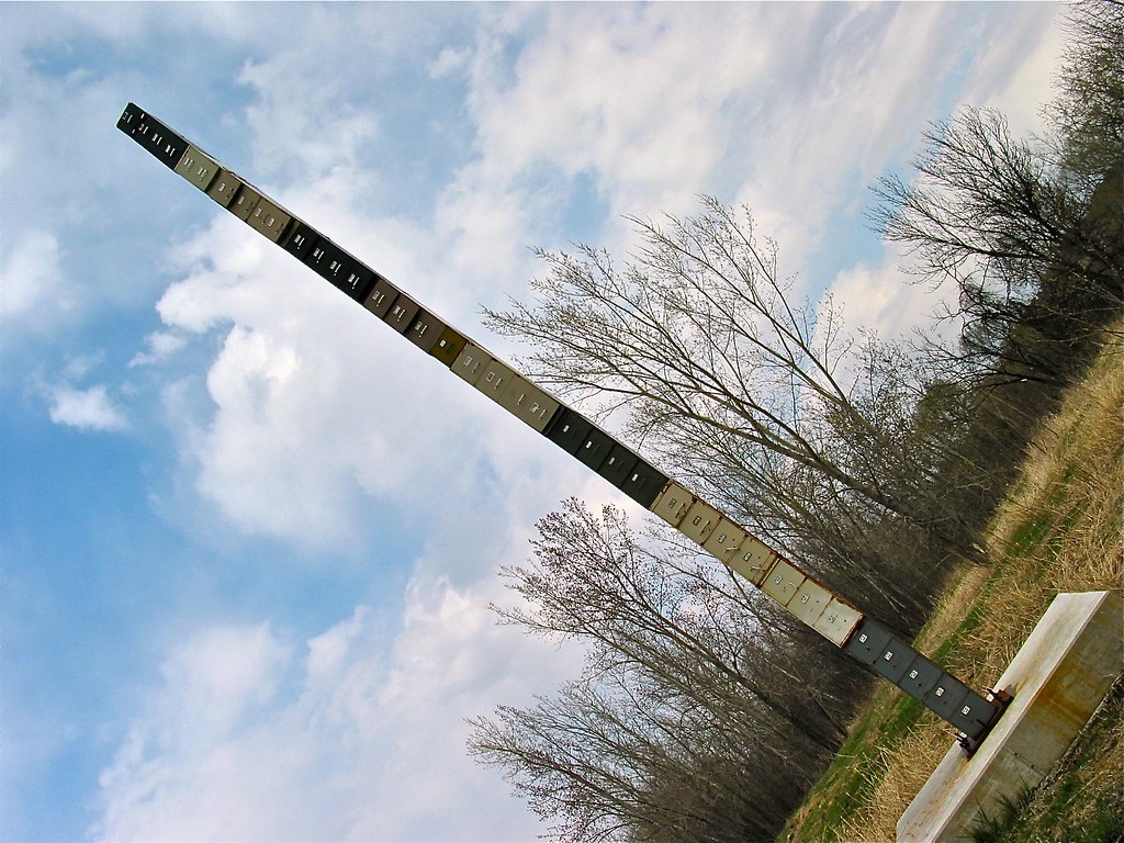 World's Tallest Filing Cabinet, Burlington, Vermont