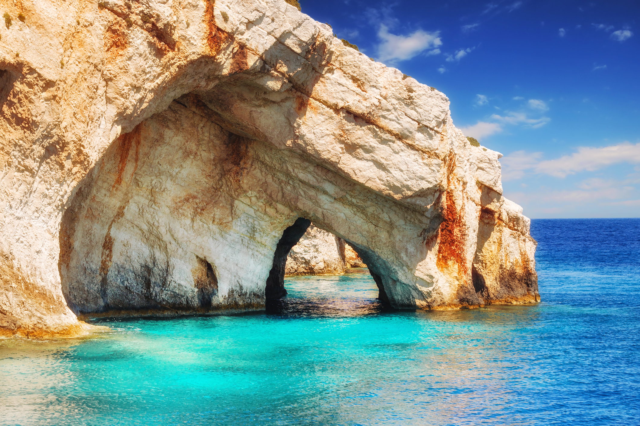 Blue Caves, Zakynthos Island, Greece