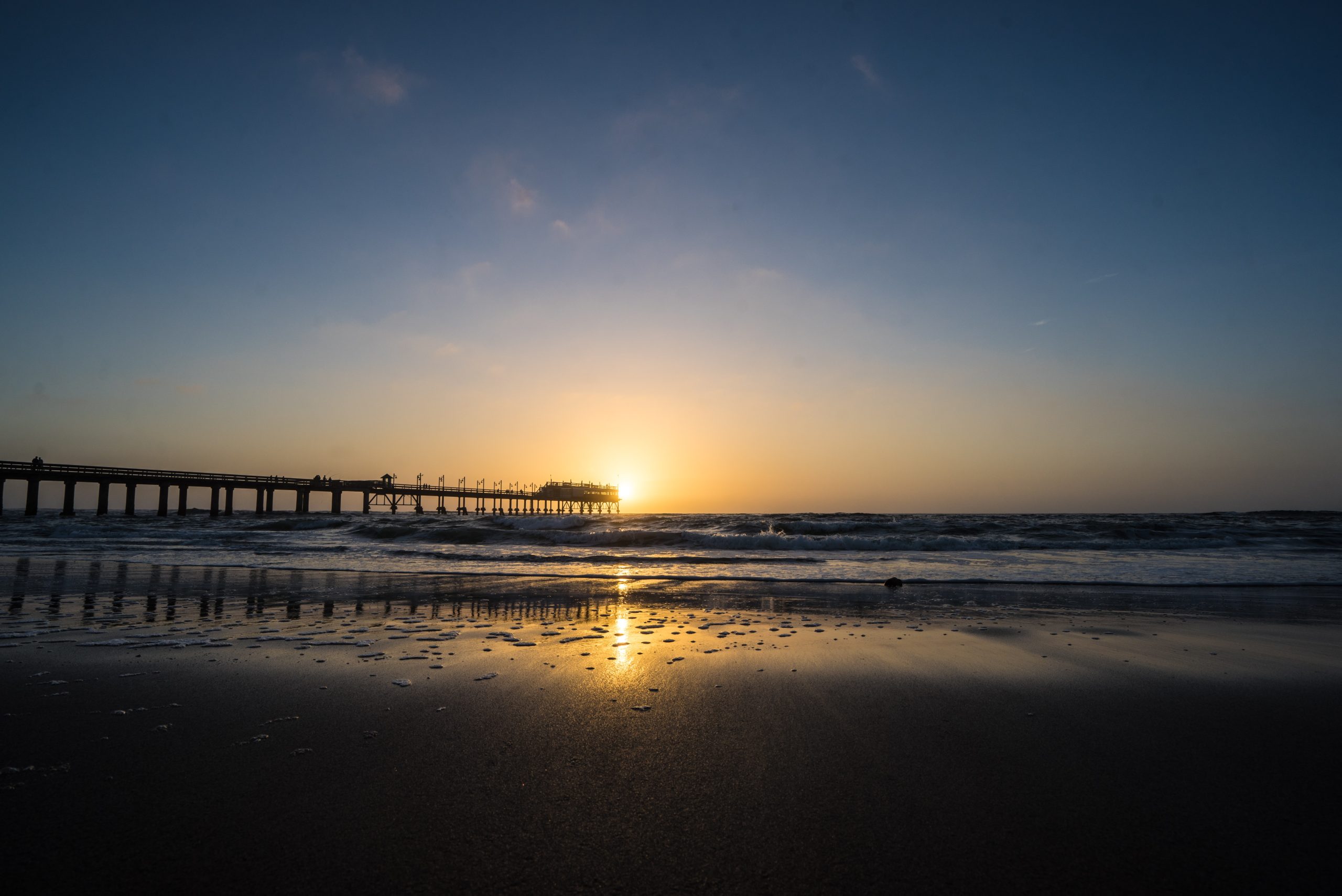 Sunset at Swakopmund, Namibia