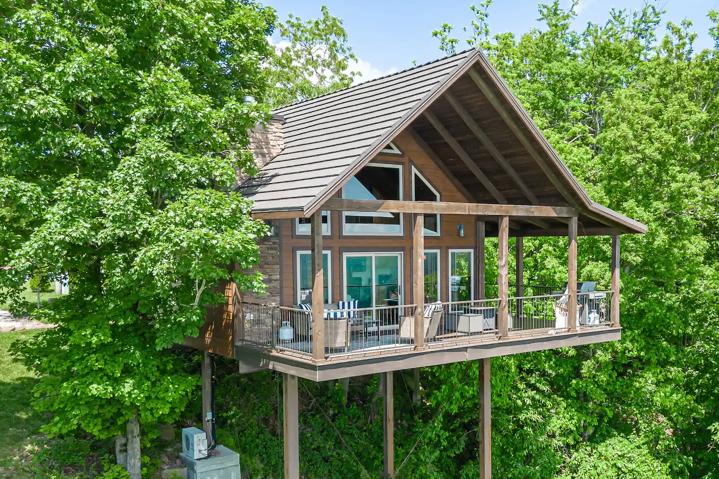 Canyon View Treehouse, Coffee With A View