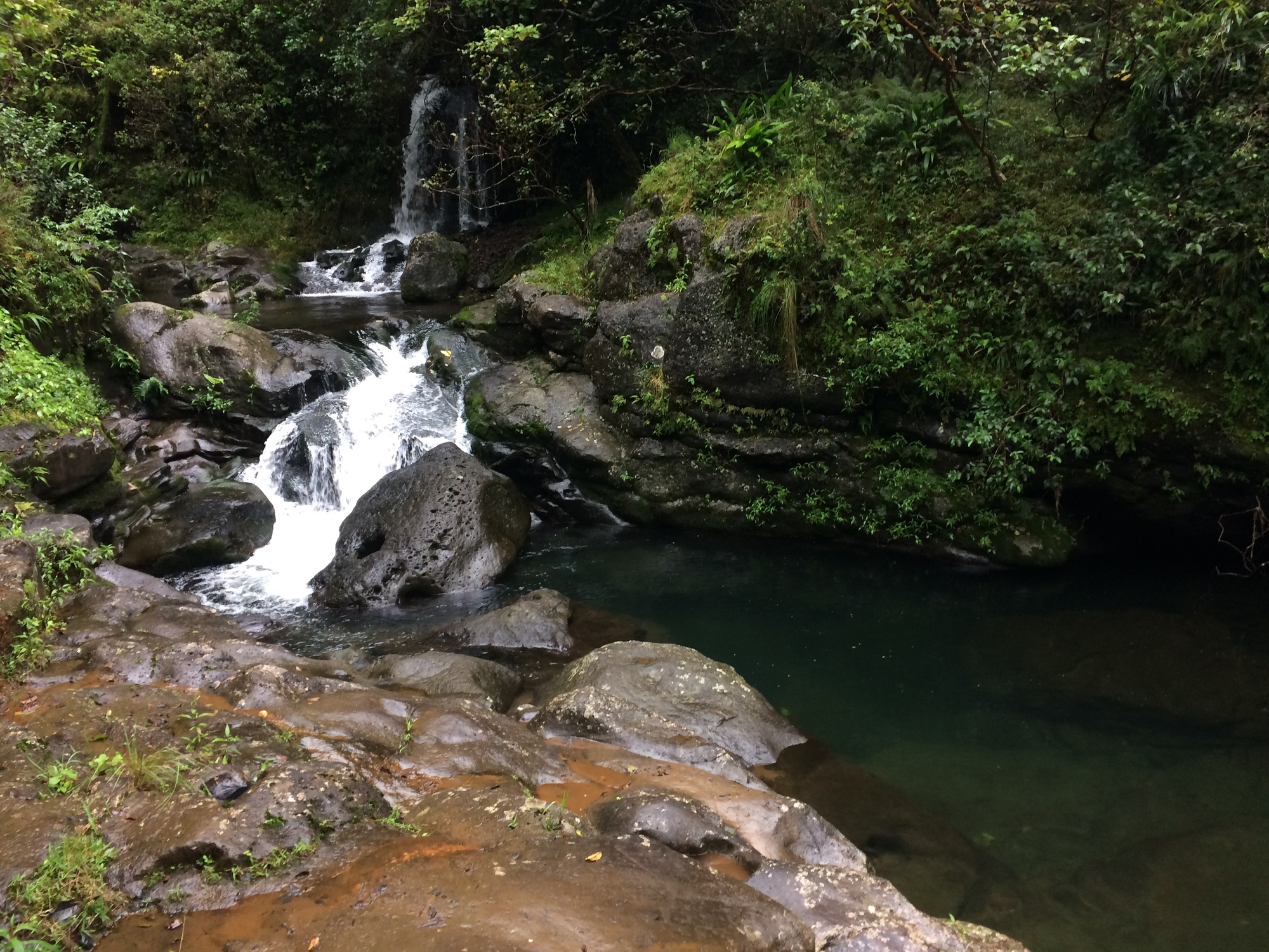 Hanakapiai Stream Close to Hanakapiai Falls