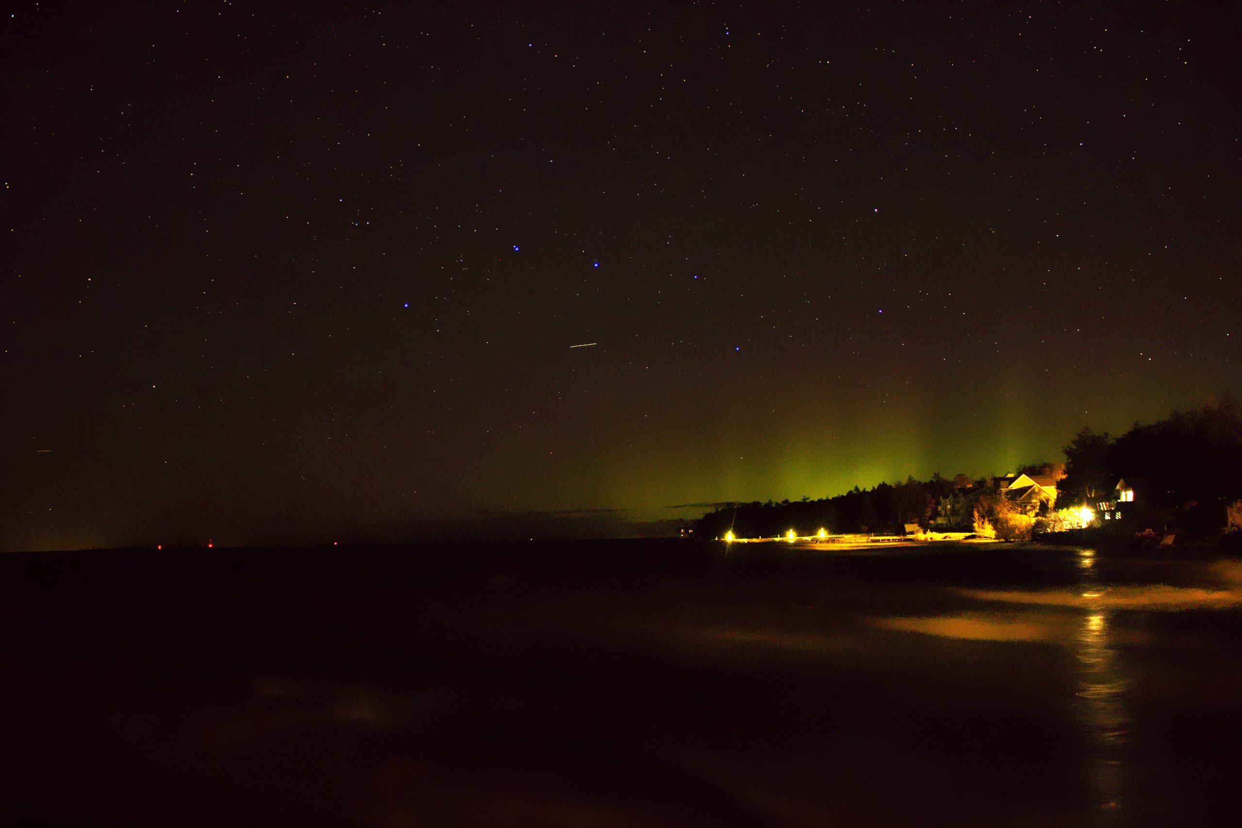 Northern lights in Wisconsin