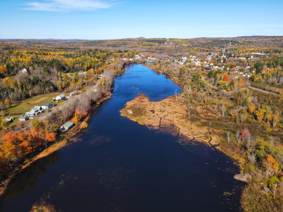 Danforth along the Million Dollar View Scenic Byway