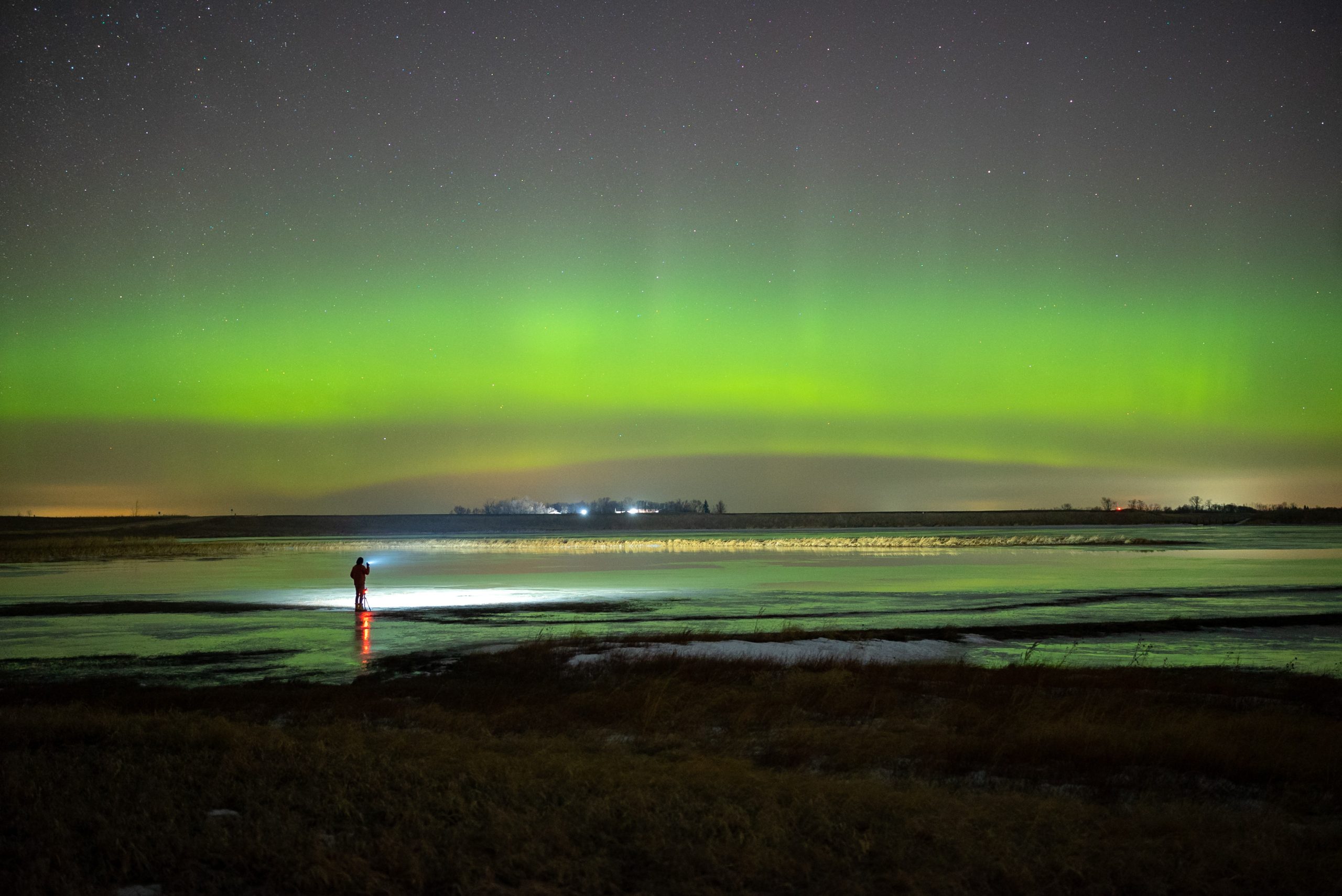 Northern lights in Minnesota