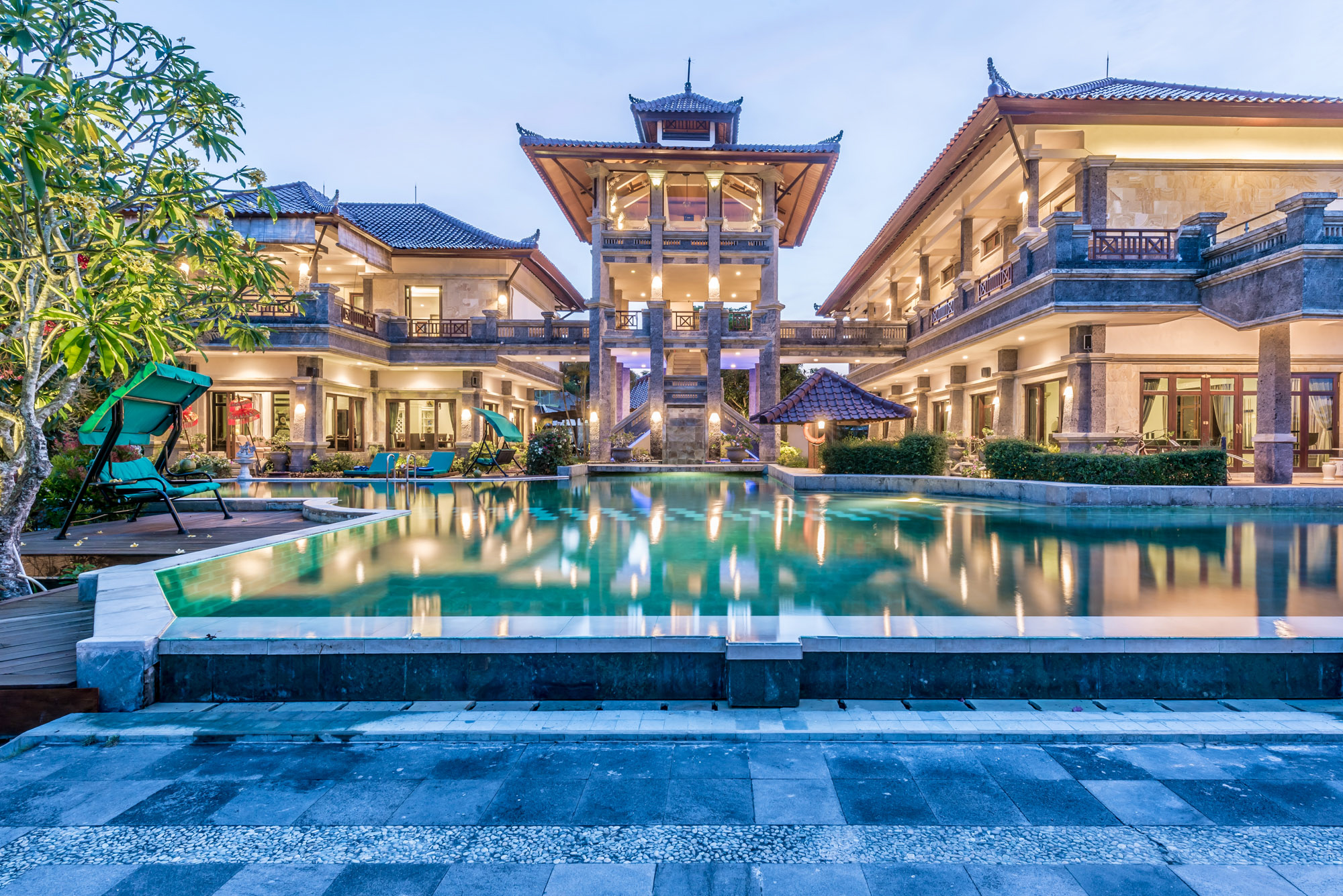 Huge 6B Private Castle Villa located in Nusa Dua