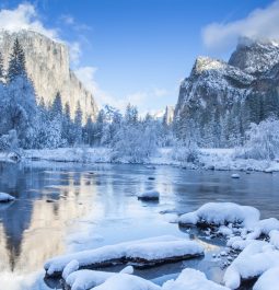 Yosemite National Park in winter