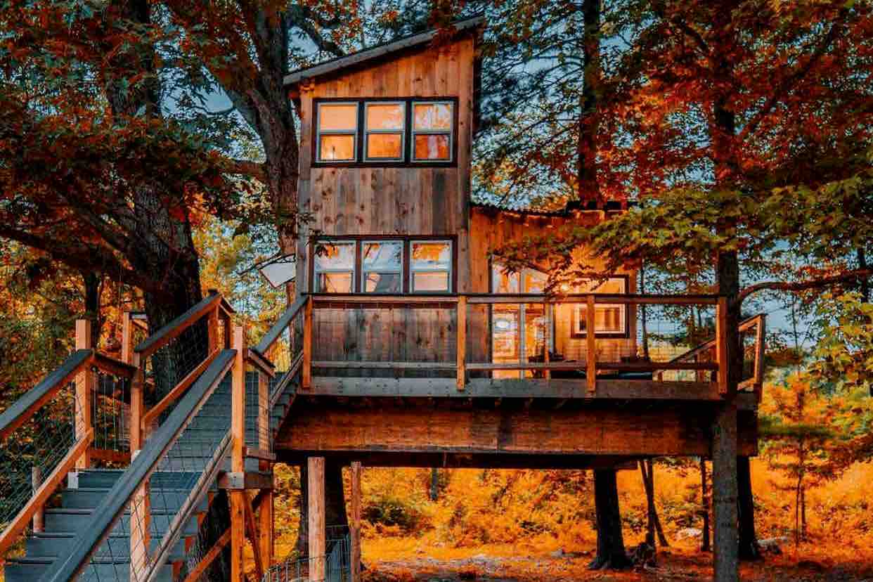 Heavenly Treehouse in Countryside