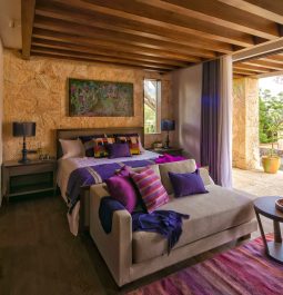 beautiful Oaxaca hotel guest room