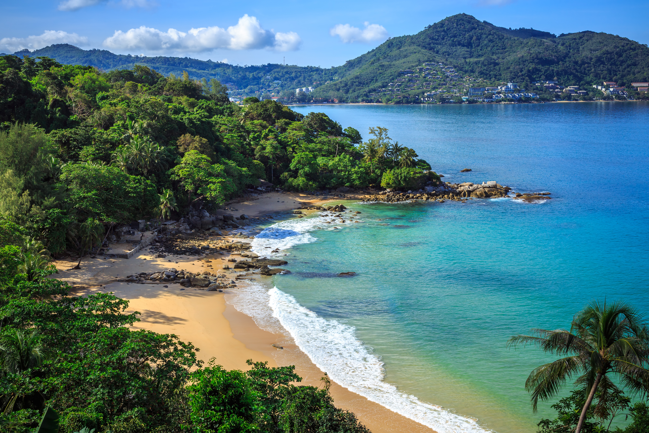 Laem Sing Beach in Phuket, Thailand