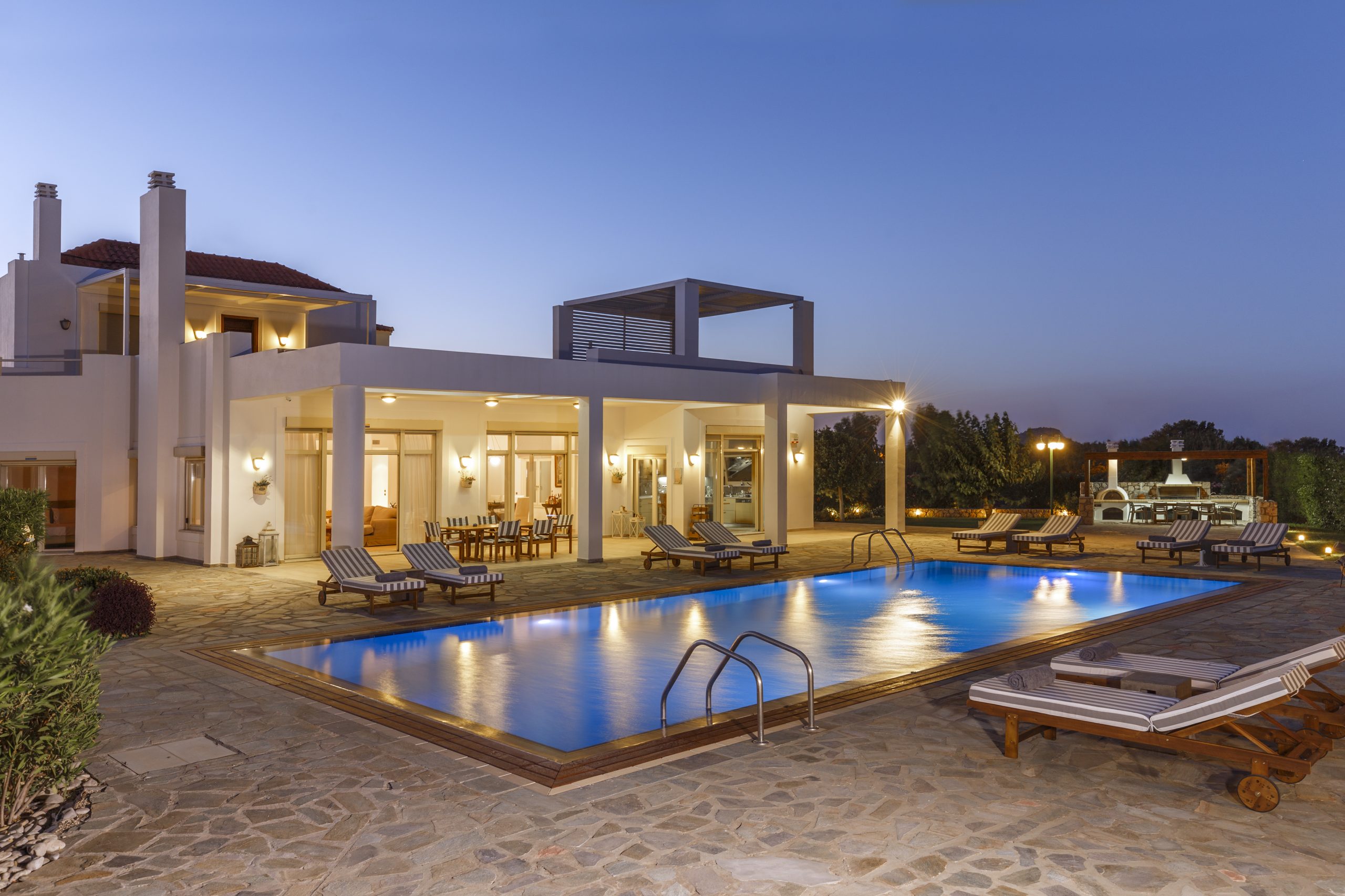 Belvedere Beachfront Villa in Rhodes