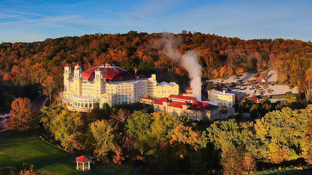 West Baden Springs Hotel in West Baden Springs, Indiana