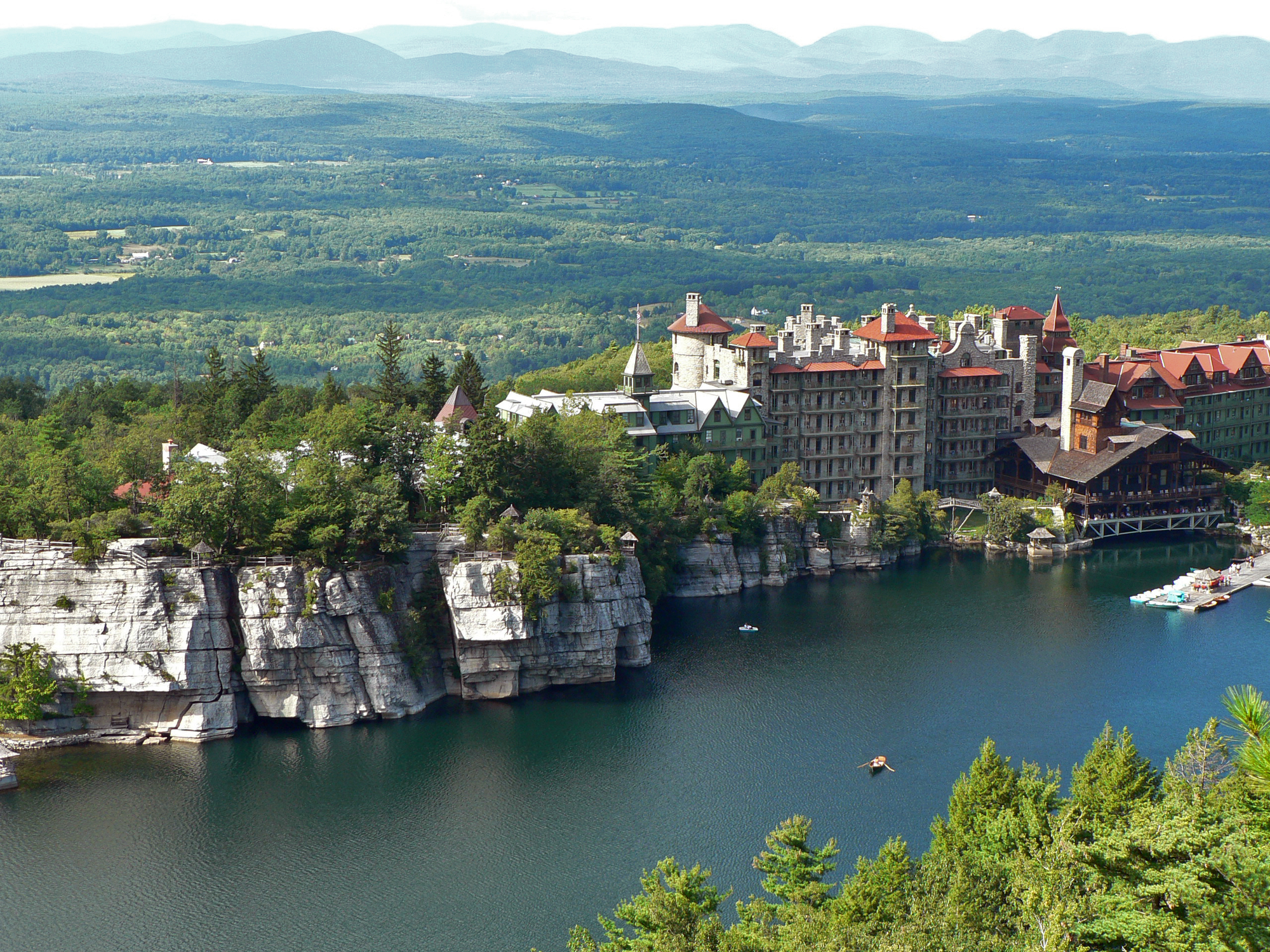 Lake Mohonk in New Paltz