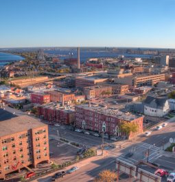 Duluth is a popular Tourist Destination in the Upper Midwest on the Shores of Lake Superior in Far North Minnesota