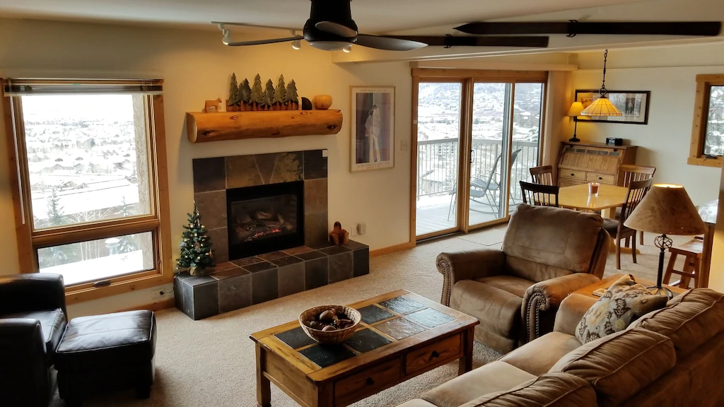 Condo with Views, Stocked Kitchen, and Ski Shuttle Access