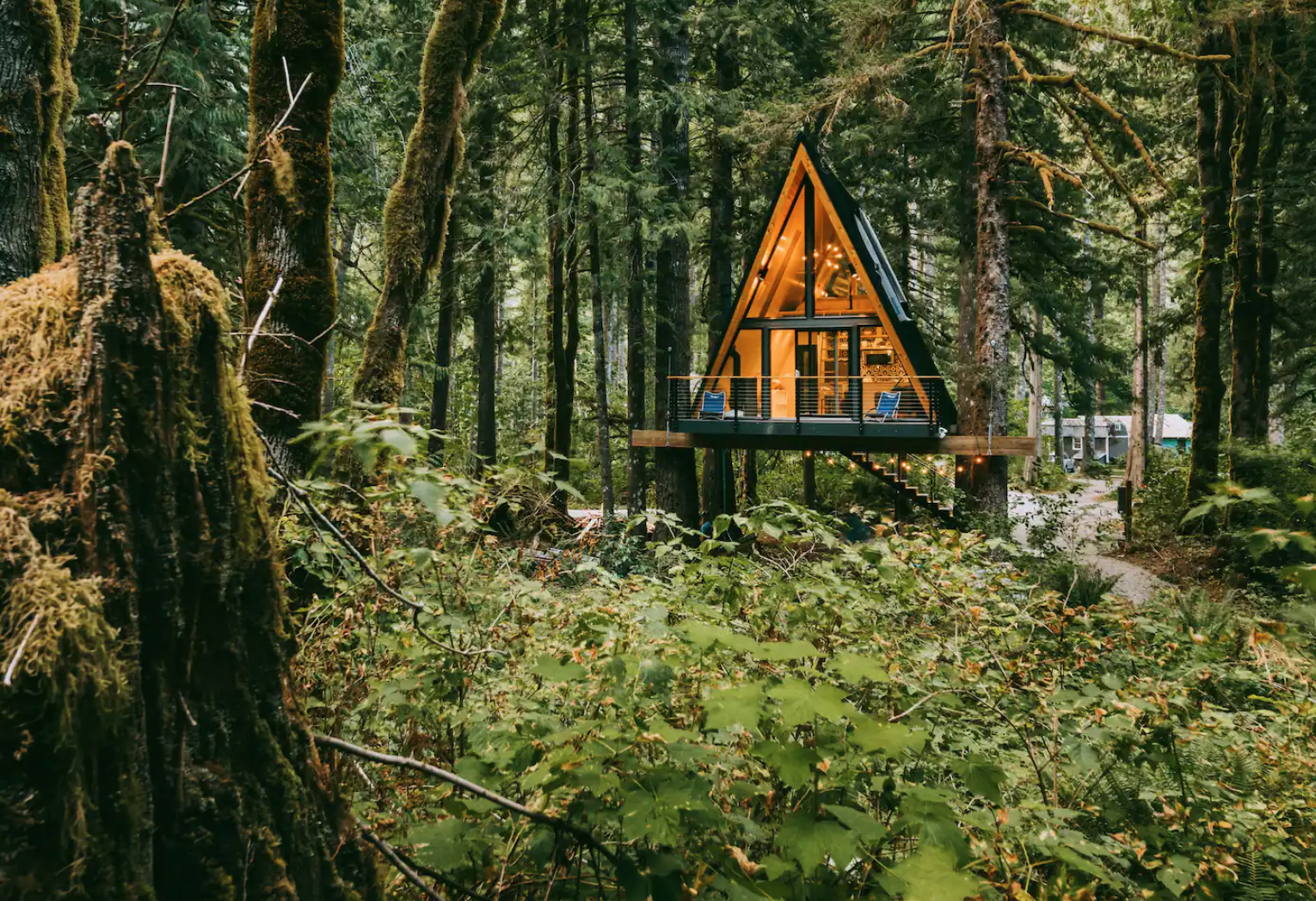 The Treeframe Cabin, Index, Washington