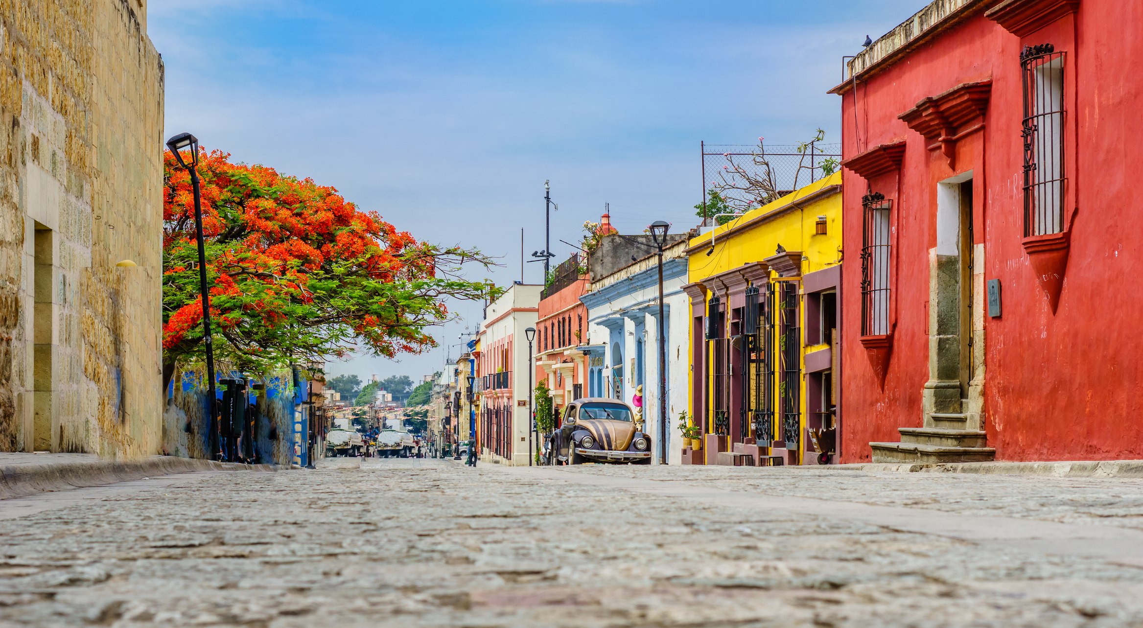 Oaxaca city in Mexico