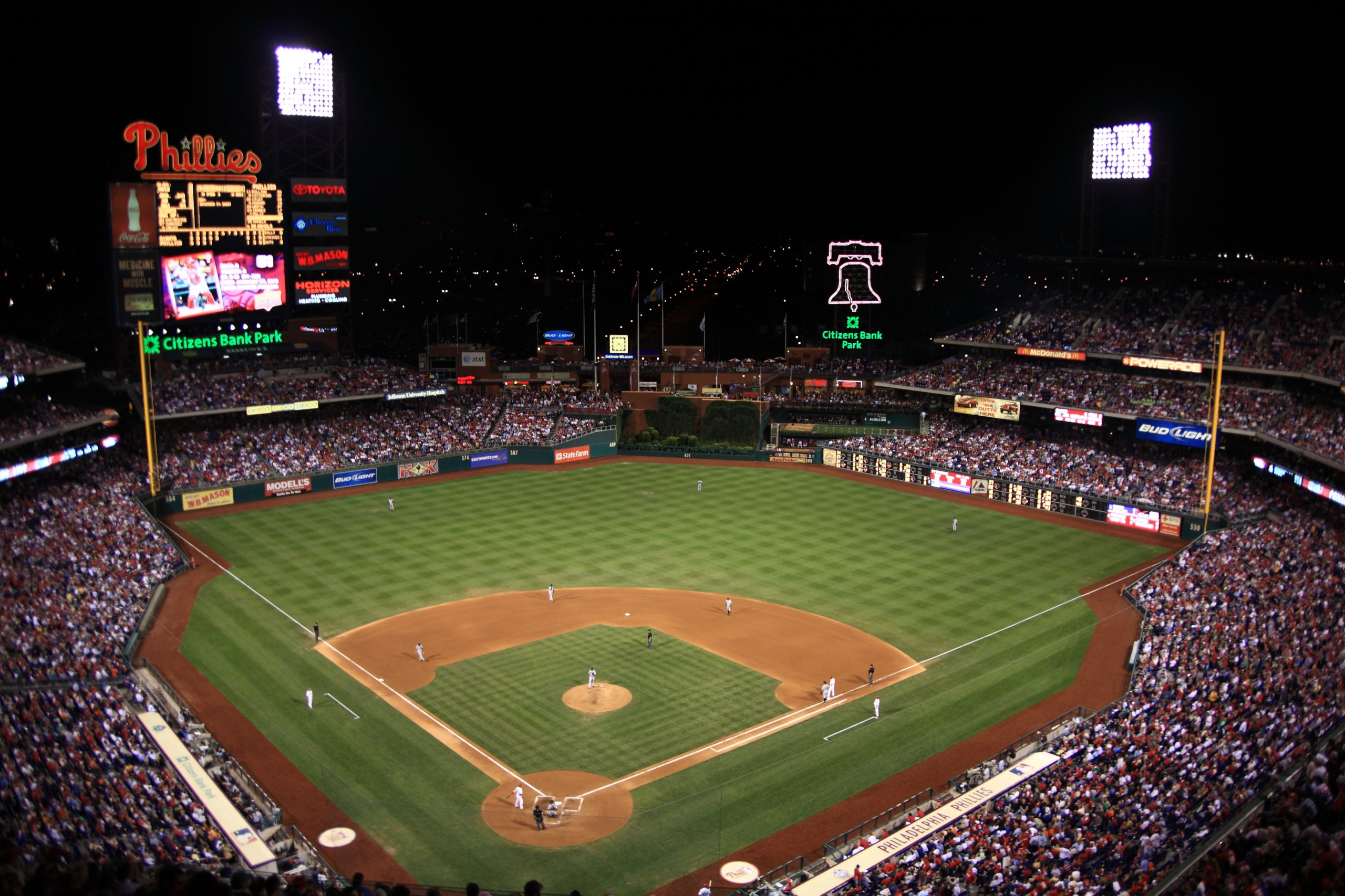 Citizens Bank Park, home to the Philadelphia Phillies