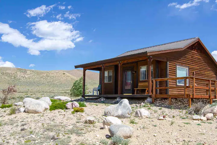 A quaint cabin on 21 fenced acres