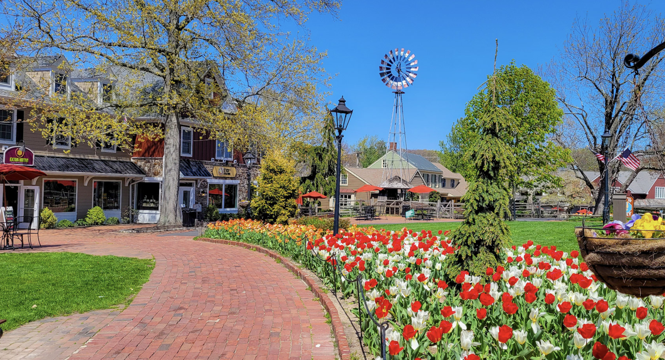 Discover a storybook village with shopping, dining, lodging, and events