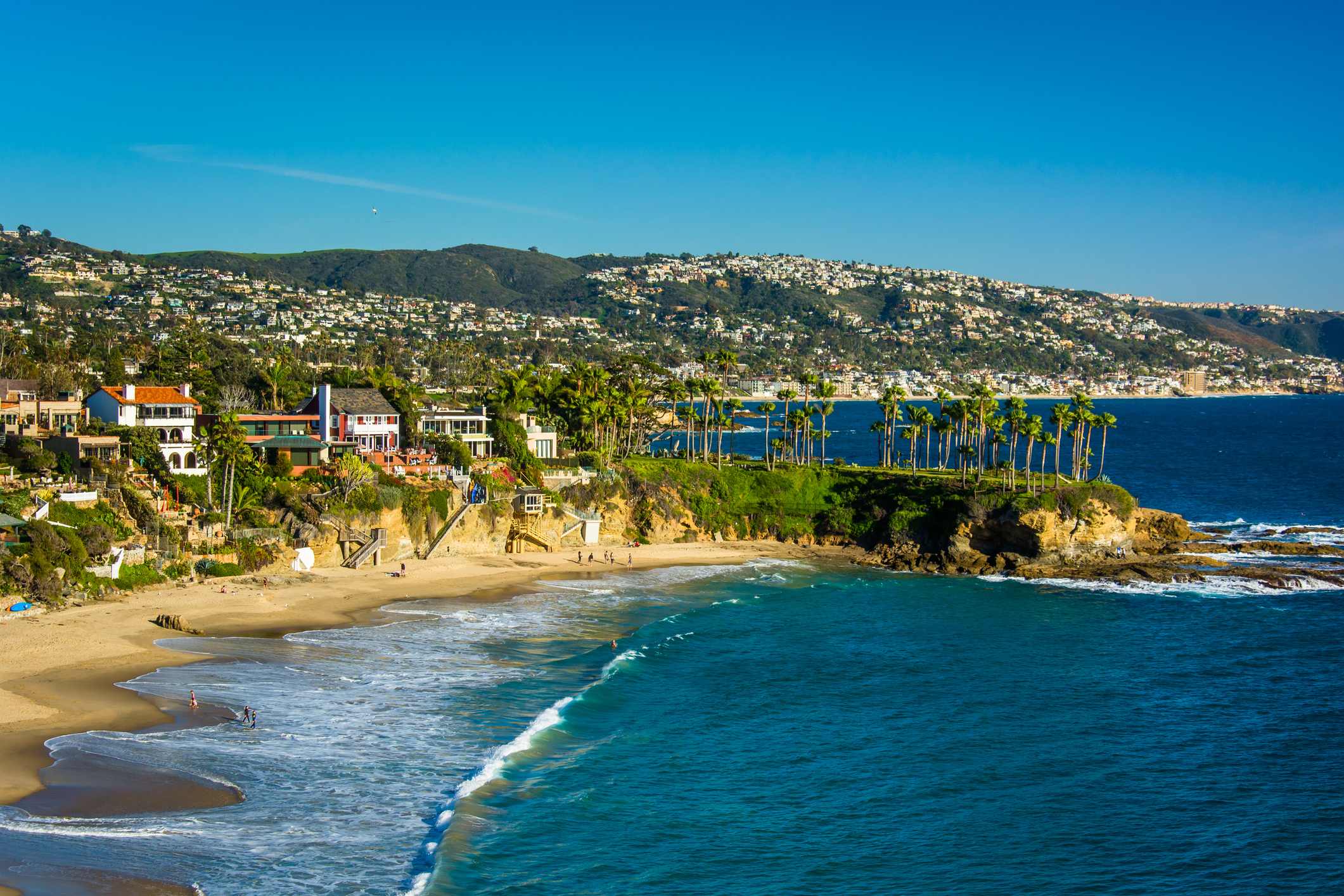 View of the Pacific Coast from Crescent Bay Point Park