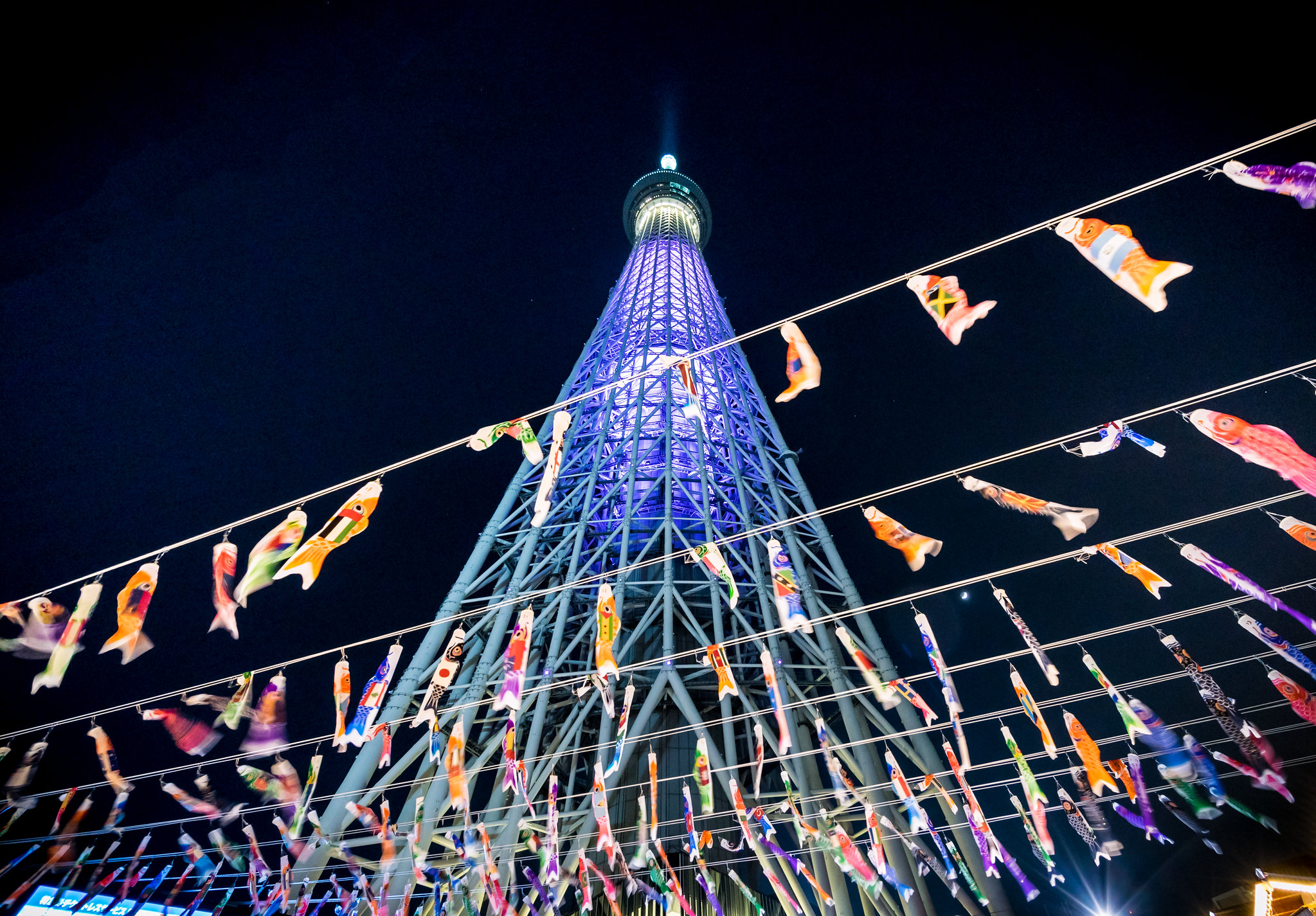 Tokyo Skytree during Golden Week