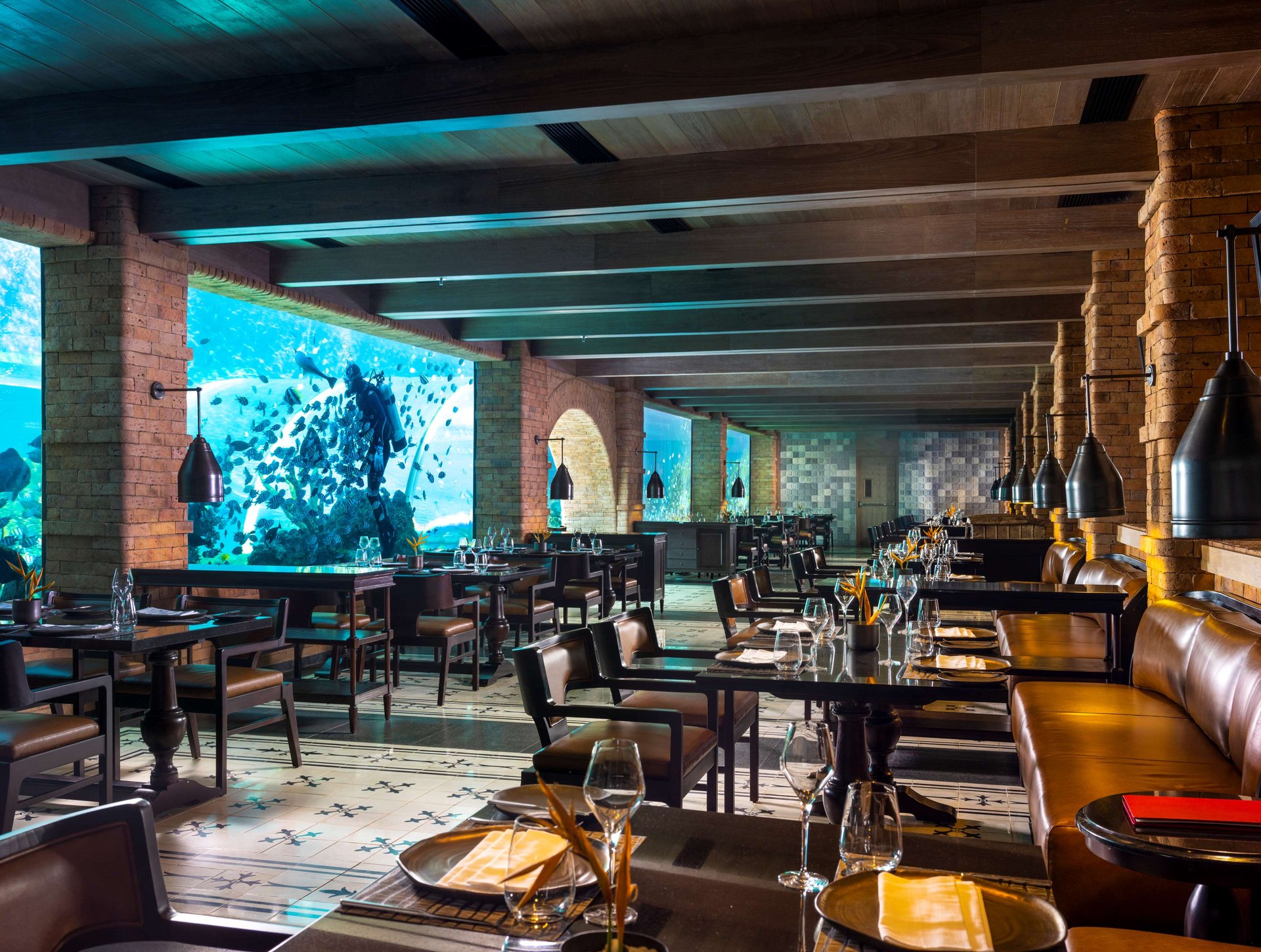 Dine underwater at Koral