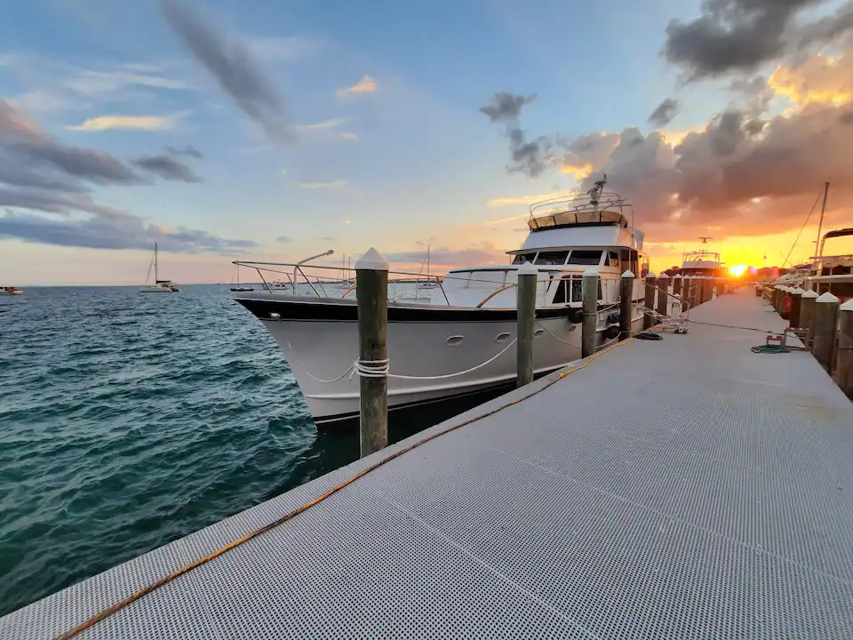 Unwind with a perfect sunset on the water