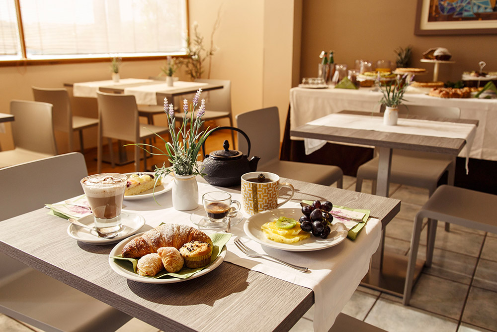 Breakfast at the Hotel Maiuri Pompei