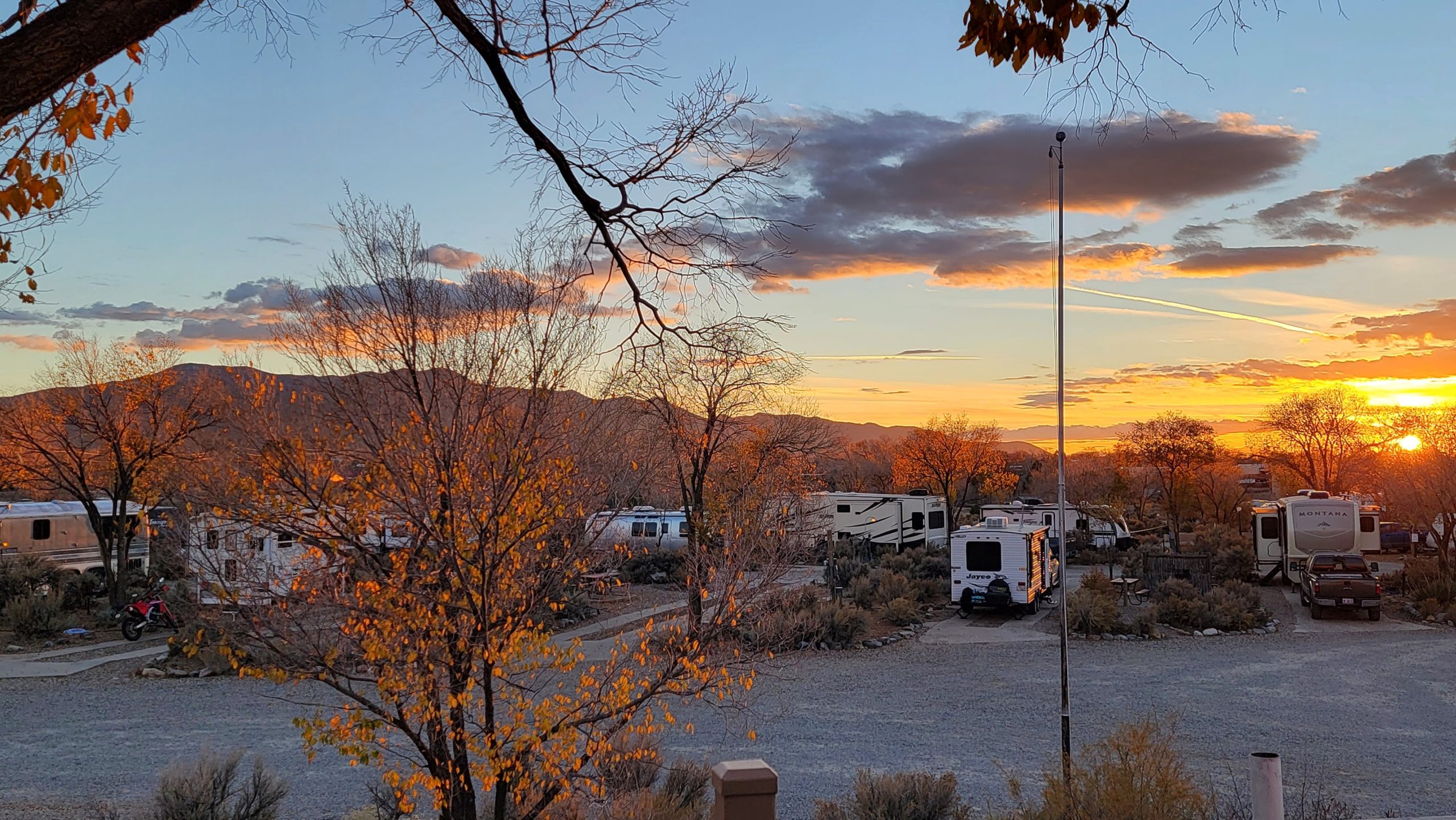 A charming RV park in a scenic and historic area