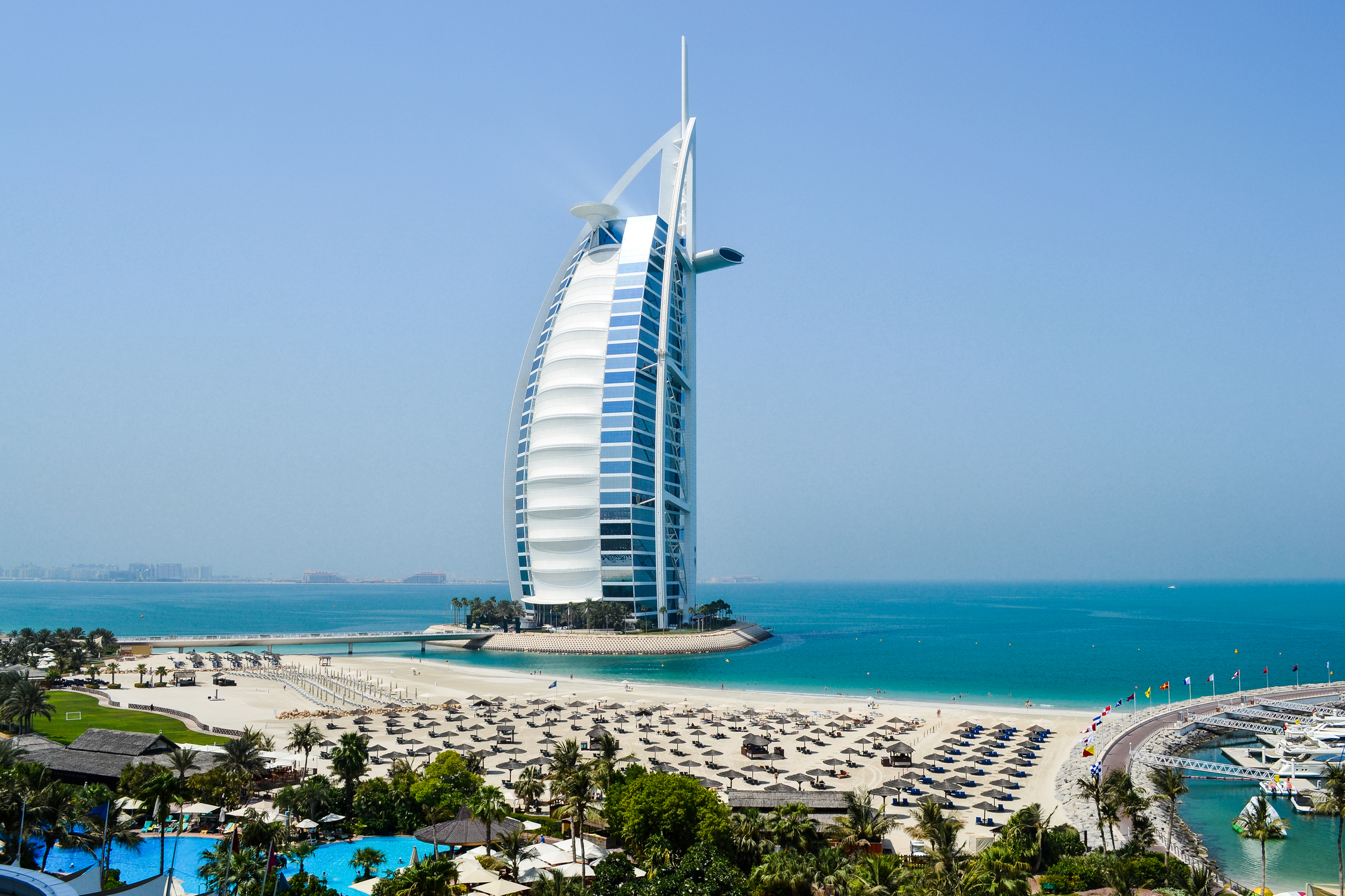 Burj Al Arab hotel in Dubai