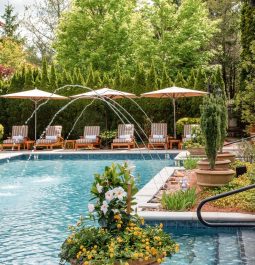 outdoor pool at Old Edwards Inn and Spa