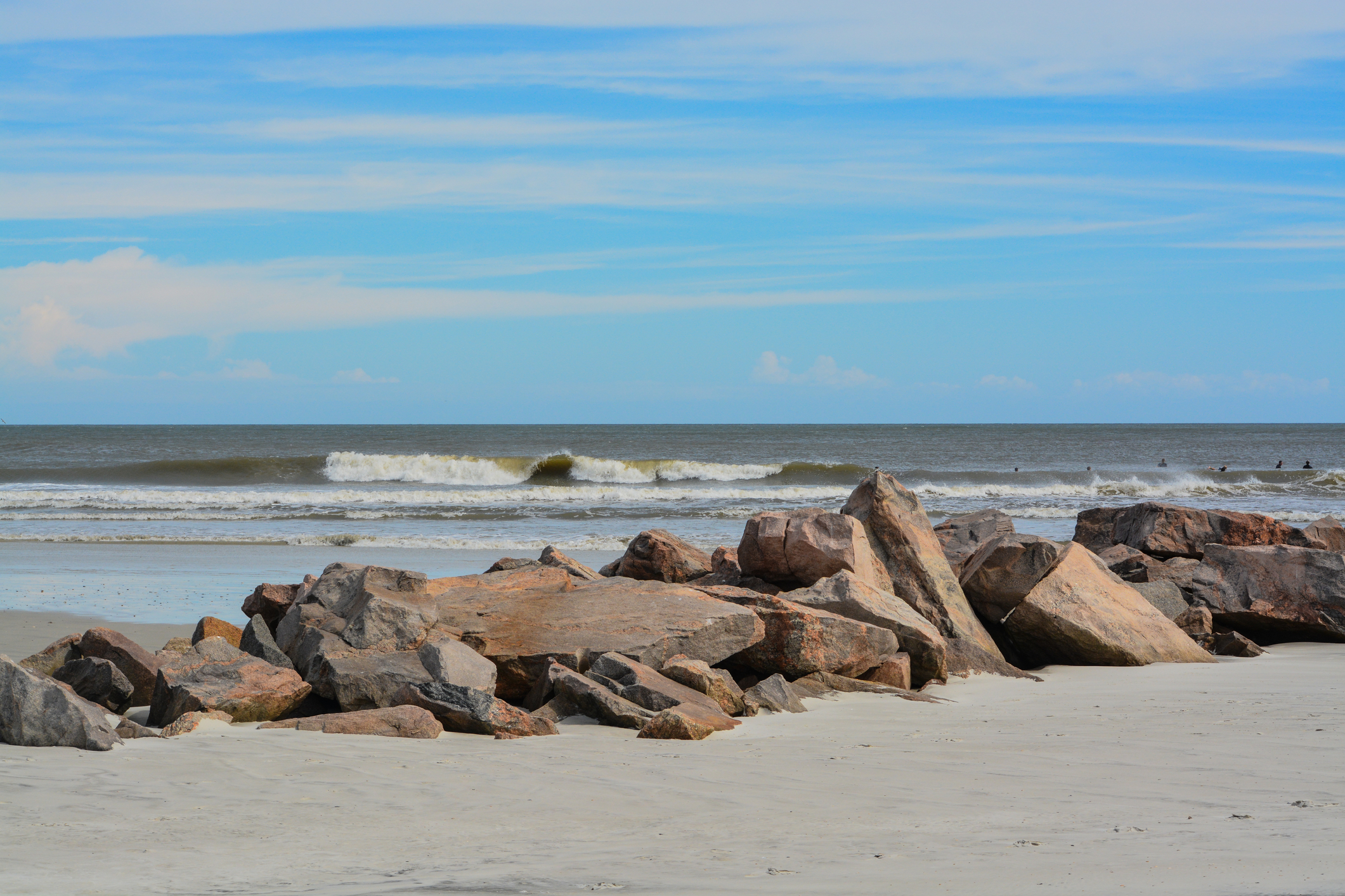 North Jetty at Huguenot Memorial Park