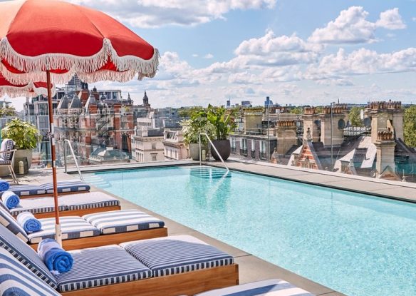 rooftop pool at The Berkeley