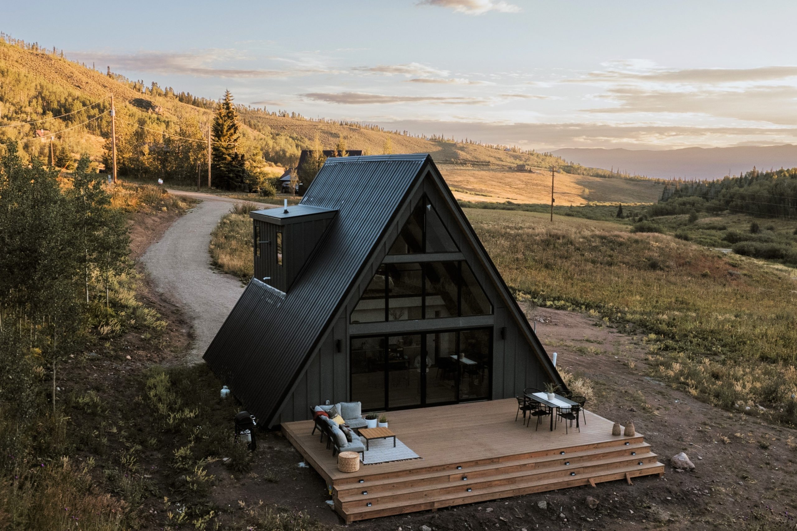 A-Frame on 6 Acres Bordering National Forest - Kremmling, Colorado