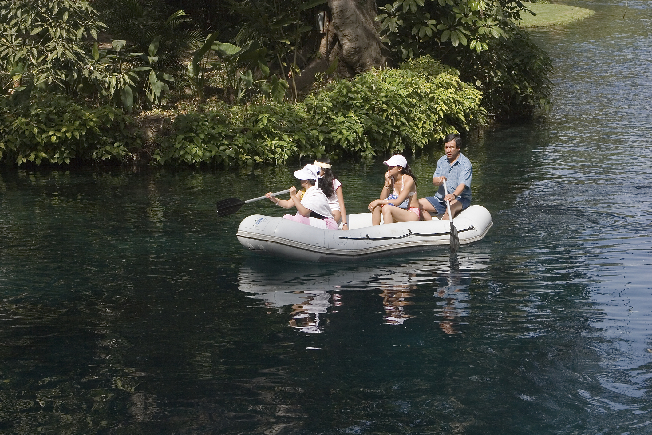 Rafting at Las Estacas Natural Park