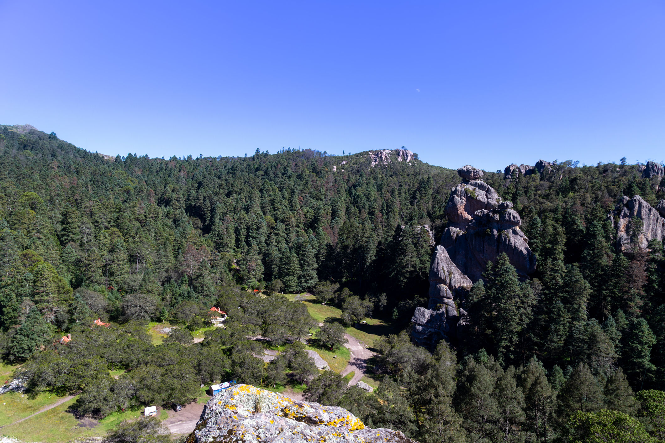 Penas Cargadas Hidalgo in El Chico National Park, Mexico