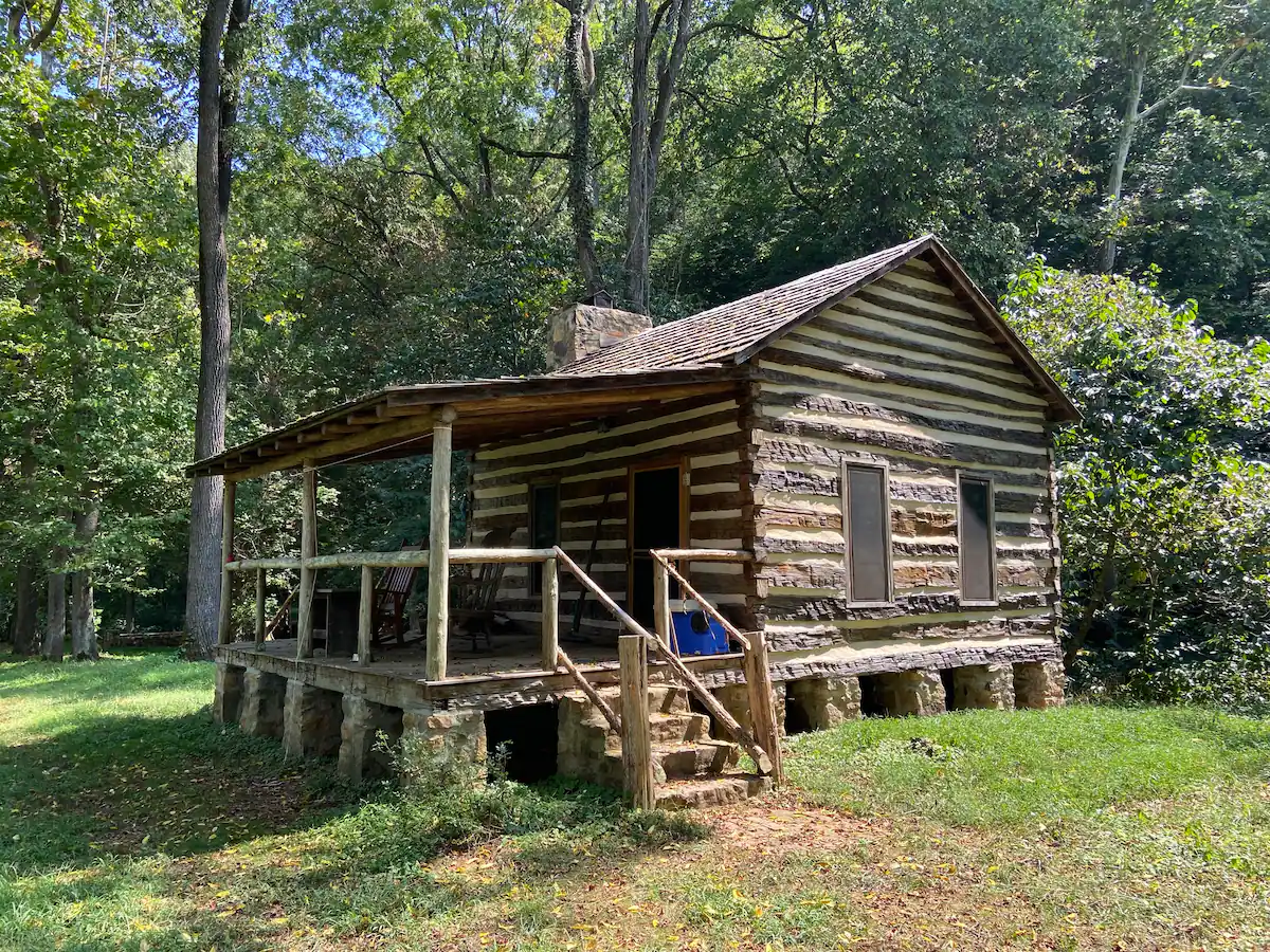 An 1840s cabin that feels like taking a step back in time