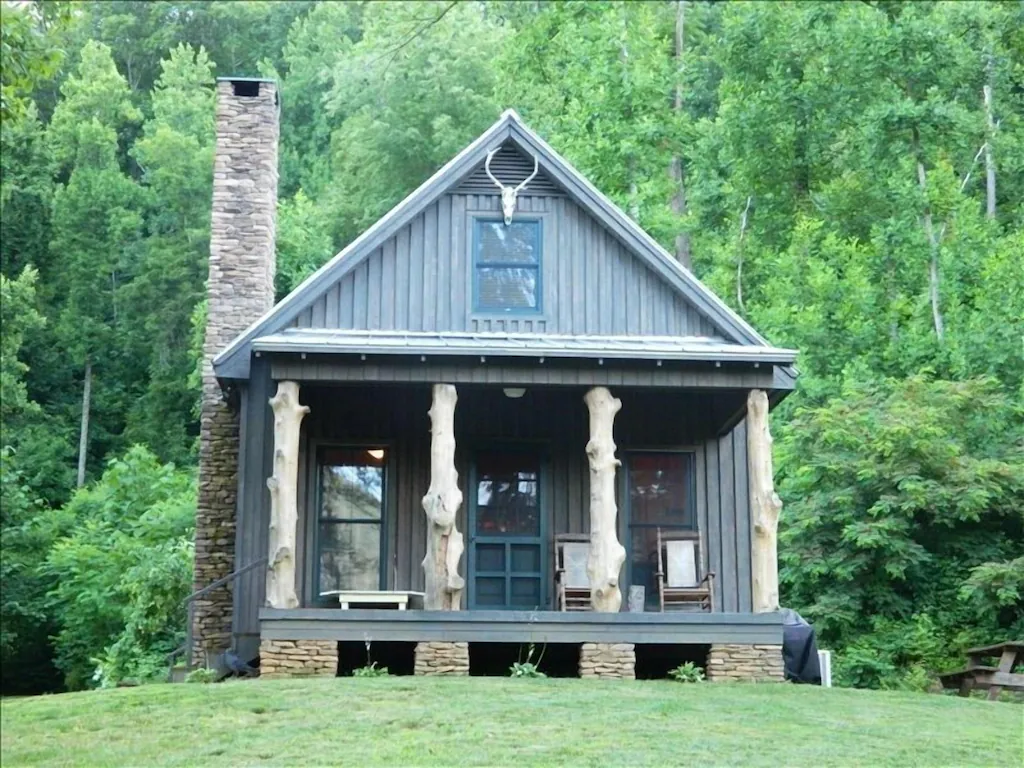 Rustic and secluded with a great porch