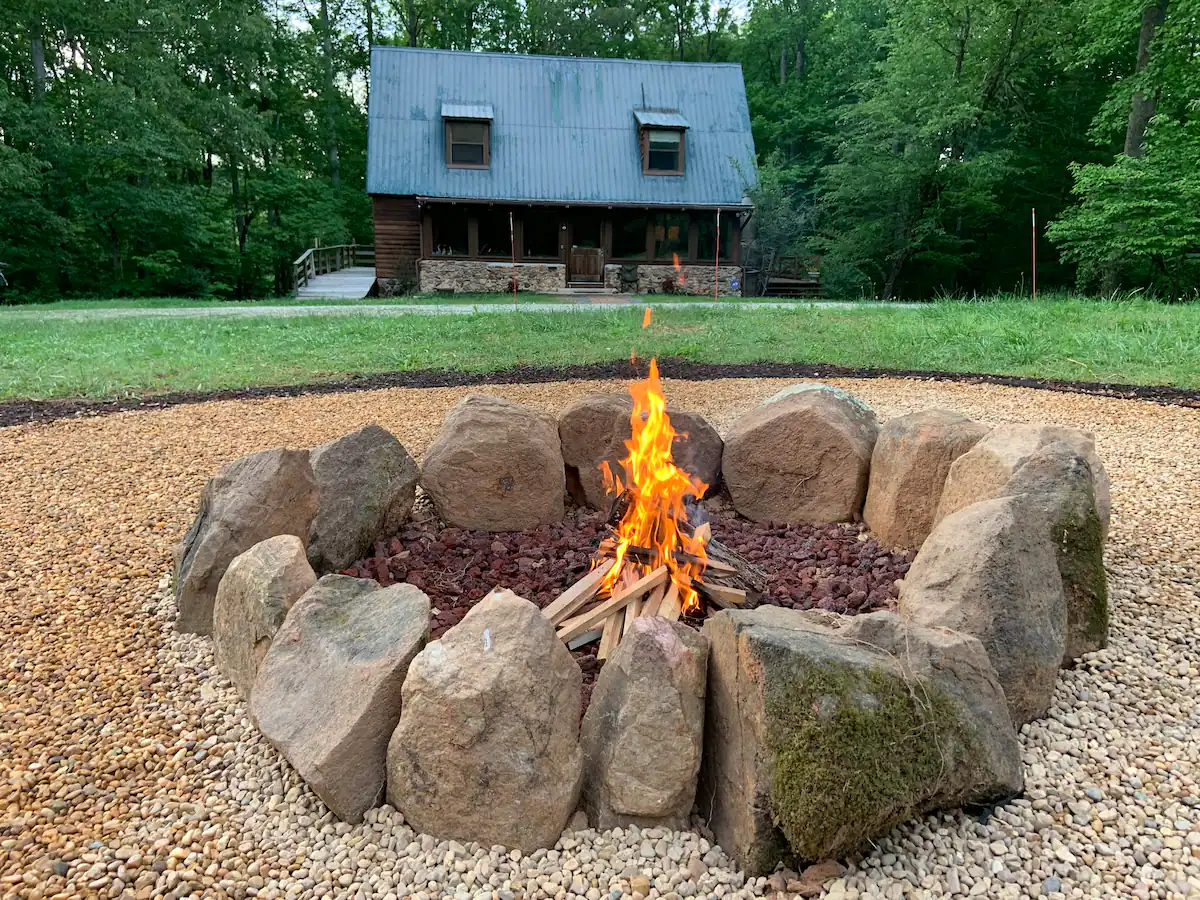 Gather around the fire pit for fun and stories