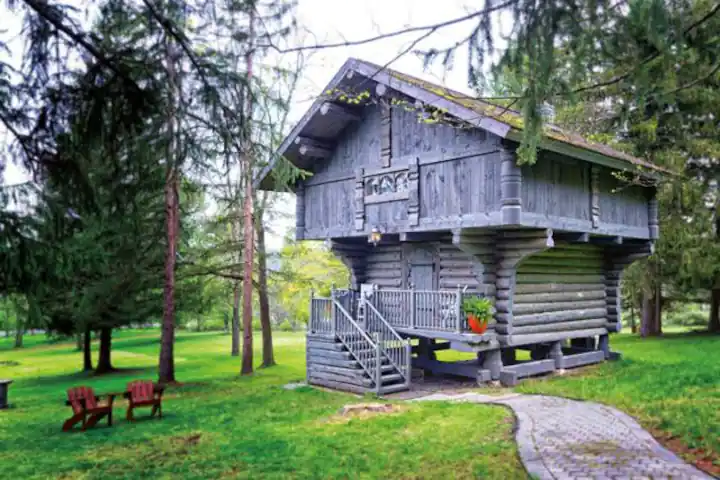 Feel like you're far away on a farm in Norway